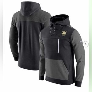 Army Football x Nike Men’s Fleece Lined Hoodie Sweatshirt Black